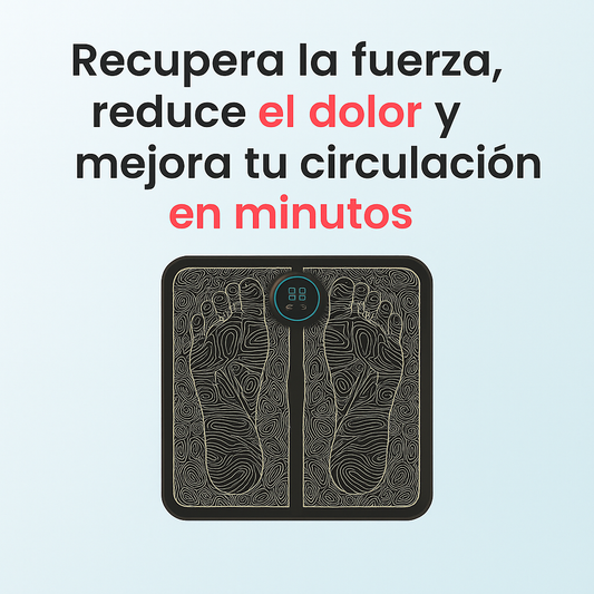 PowerFeet EMS – Tapete Masajeador de Circulación y Relajación