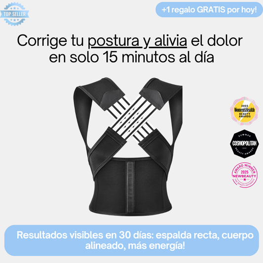 Corrector Postura Compresión PRO Unisex