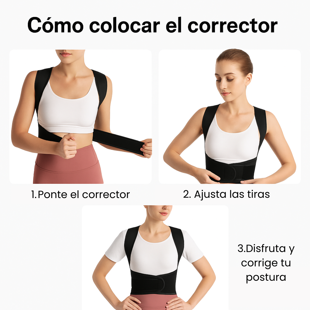 Corrector Postura Compresión PRO Unisex