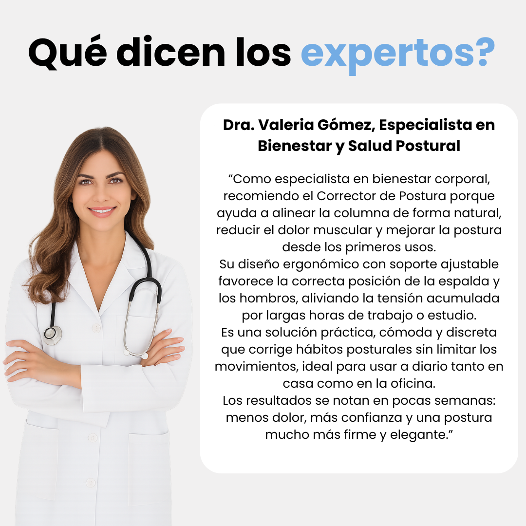 Corrector Postura Compresión PRO Unisex