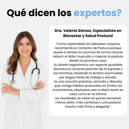 Corrector Postura Compresión PRO Unisex